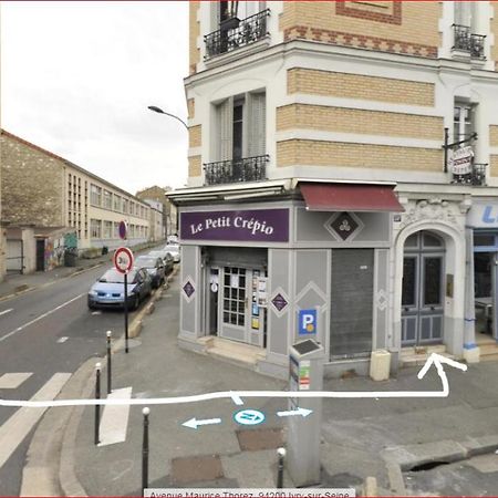 Studio 22M2 A Ivry/Seine-A 200 Metres De Paris. Proche Metro 7 Dış mekan fotoğraf